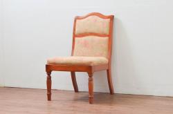 中古　美品　希少な廃盤品!!　松本民芸家具　贅沢なくつろぎのひとときを堪能できるG型ロッキングチェア(椅子、イス、板座チェア、アームチェア)(R-080812)
