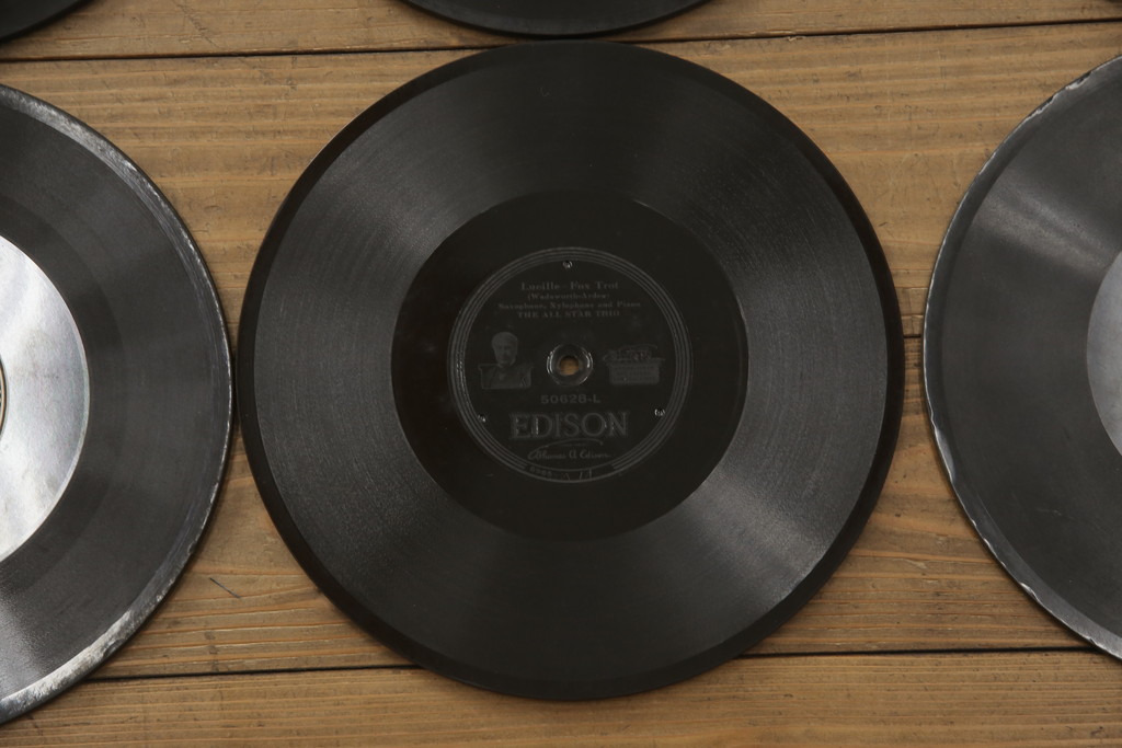 アメリカアンティーク　激レア　希少　エジソン社　チッペンデールC-19型　エジソンディスク フォノグラフ(EDISON DISC PHONOGRAPH)　ディスク式蓄音機(レコードプレイヤー、エジソン研究所モデル)(R-069995)