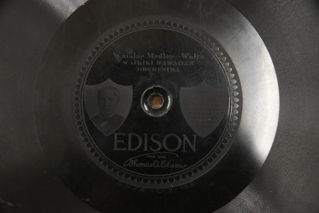 アメリカアンティーク　激レア　希少　エジソン社　チッペンデールC-19型　エジソンディスク フォノグラフ(EDISON DISC PHONOGRAPH)　ディスク式蓄音機(レコードプレイヤー、エジソン研究所モデル)(R-069995)