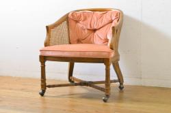 中古　美品　Cassinaixc.(カッシーナイクスシー)　Philippe Starck(フィリップ・スタルク)　245　CAPRICE(カプリス)　丸みのあるボディと華奢な脚のバランスが美しいアームレスチェア(ダイニングチェア、椅子、イス)(定価約17万円)(R-060975)