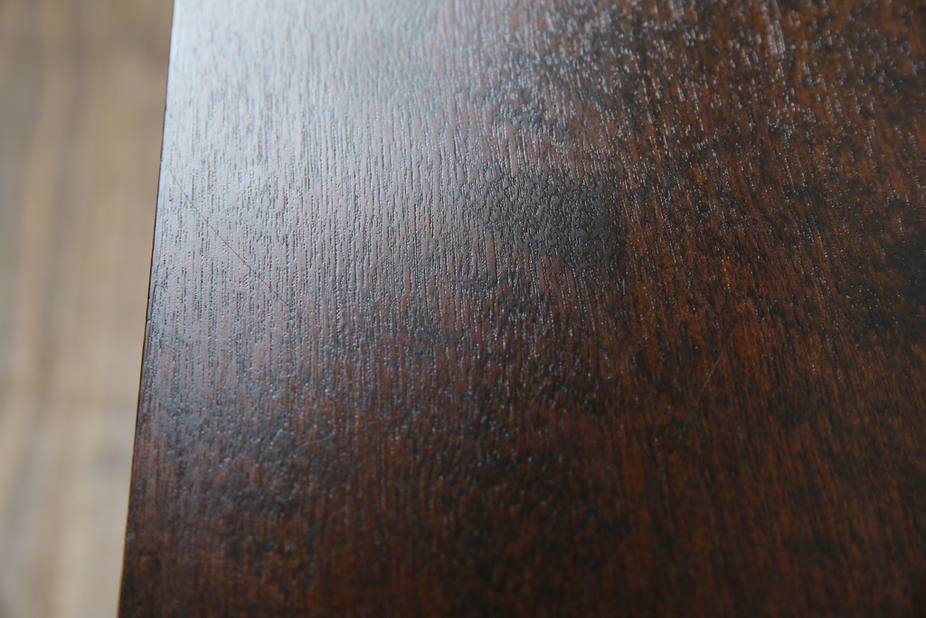 中古　美品　松本民芸家具　#309型一面鏡　品のあるシックな色合いがクラシカルな雰囲気を醸し出すドレッサー(鏡台、化粧台、ミラー)(定価約37万円)(R-064201)