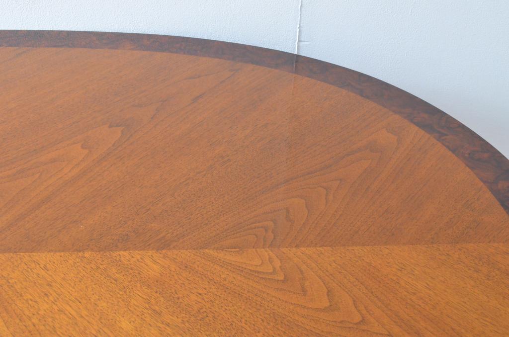 中古　美品　DREXEL HERITAGE(ドレクセルヘリテイジ)　FRANCESCA(フランチェスカ)シリーズ　優美な佇まいのダイニングテーブル(エクステンションテーブル)(定価約65万円)(R-053276)