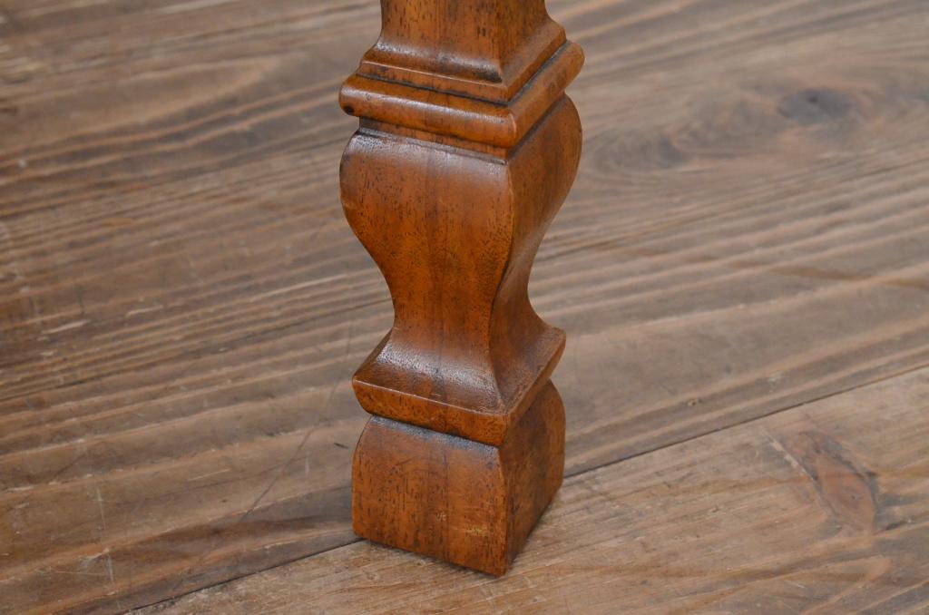 中古　美品　DREXEL HERITAGE(ドレクセルヘリテイジ)　FRANCESCA(フランチェスカ)シリーズ　優美な佇まいのダイニングテーブル(エクステンションテーブル)(定価約65万円)(R-053276)