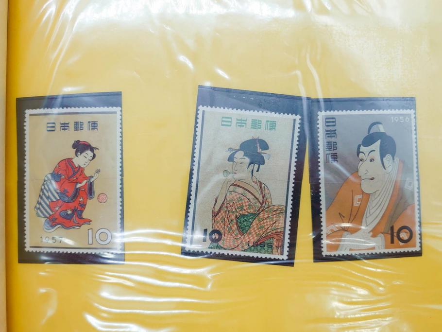 未使用切手　日本郵便　額面466,000円以上　切手シート・バラ等一式まとめてセット(記念切手、切手帳、切手コレクション、趣味週間、日本昔ばなし、近代美術、万国、ビードロを吹く娘、市川海老蔵、鞠つき)(R-077305)