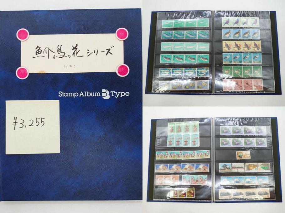 未使用切手　日本郵便　額面466,000円以上　切手シート・バラ等一式まとめてセット(記念切手、切手帳、切手コレクション、趣味週間、日本昔ばなし、近代美術、万国、ビードロを吹く娘、市川海老蔵、鞠つき)(R-077305)