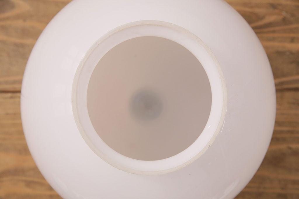 アンティーク照明　シンプルで取り入れやすい球体型の天井照明(ペンダントライト、吊り下げ照明)(R-049179)
