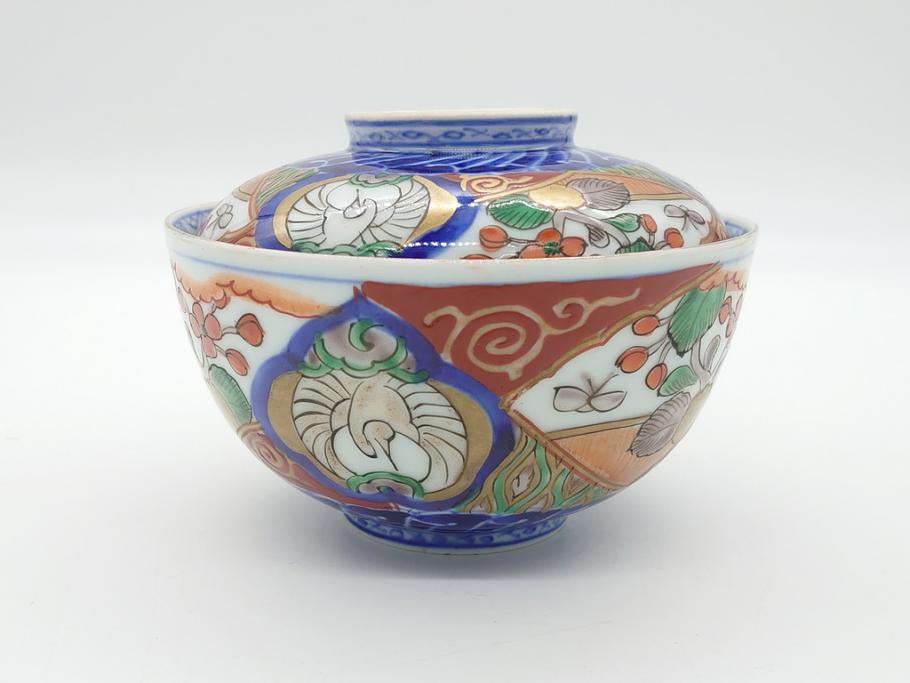 上手物 幕末〜明治期 成化年製 伊万里焼 色絵 金襴手 染付 金彩