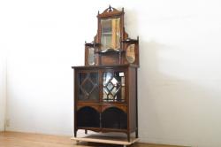 中古　特注品　DREXEL HERITAGE(ドレクセルヘリテイジ)　Triune(トライユン)　気品溢れるエレガントなマホガニー材製チェスト(引き出し、サイドチェスト、サイドボード)(R-062007)