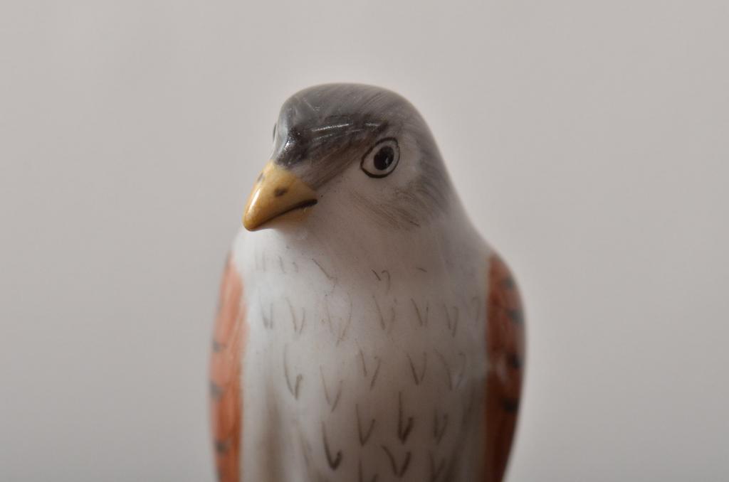 ハンガリー　HEREND(ヘレンド)　ウサギ　鳥　フィギュリン5個セット(R-043398)