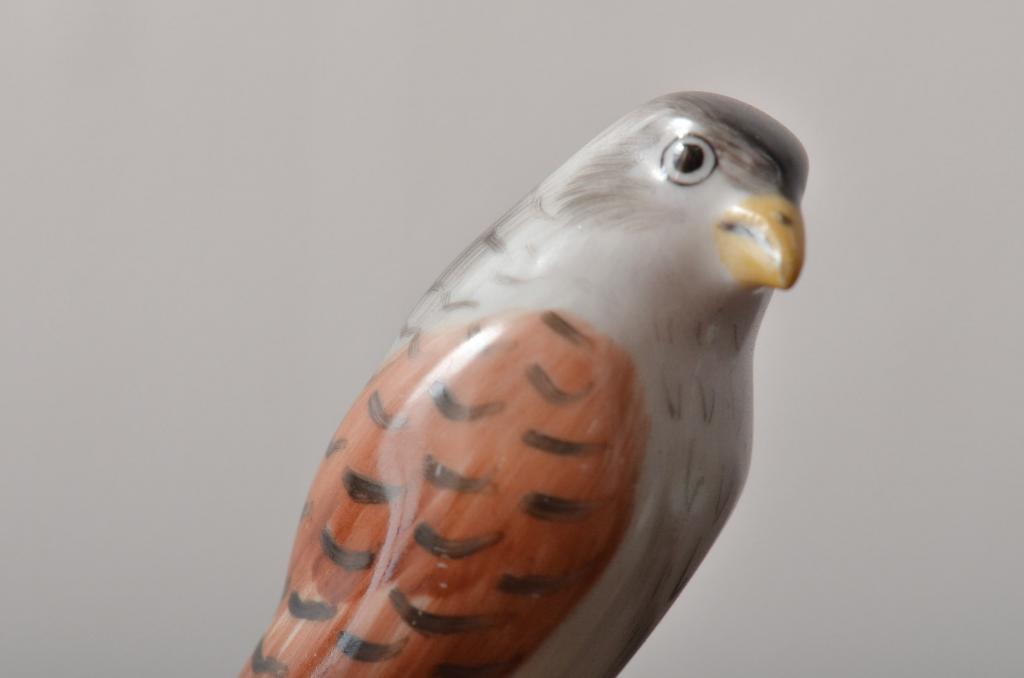 ハンガリー　HEREND(ヘレンド)　ウサギ　鳥　フィギュリン5個セット(R-043398)
