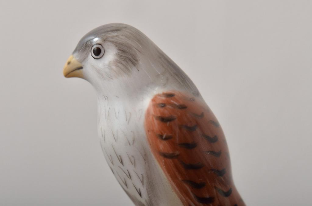 ハンガリー　HEREND(ヘレンド)　ウサギ　鳥　フィギュリン5個セット(R-043398)