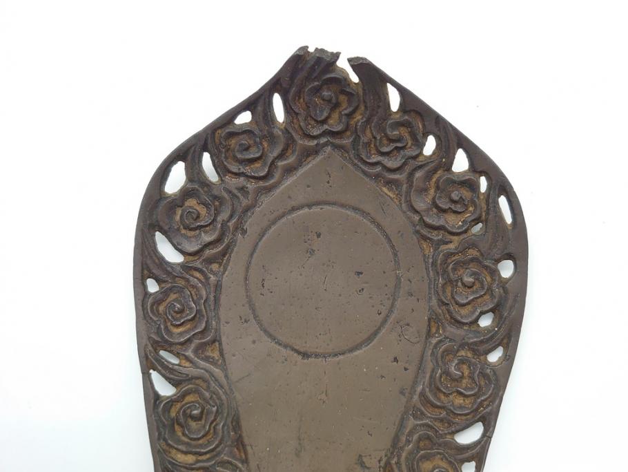 江戸〜明治期　時代物　古銅　坐像(釈迦如来?、阿弥陀如来?、仏教美術)(R-062346)