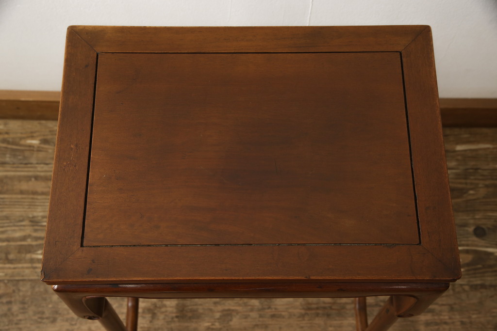 和製アンティーク 希少 和洋折衷デザインが個性的なサイドテーブル 