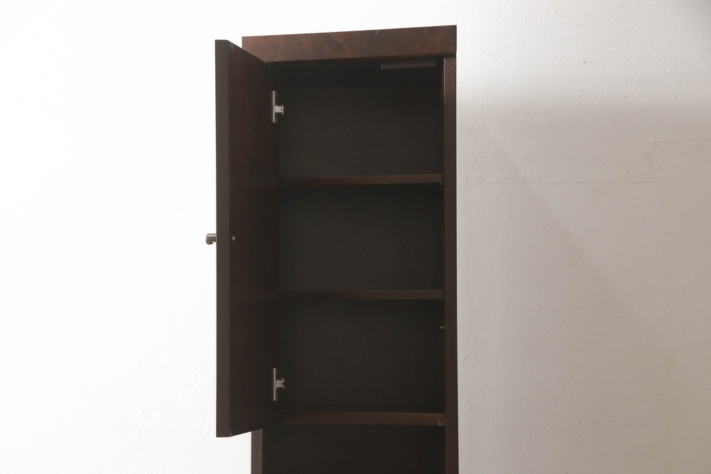 中古　民芸家具　和光　NEW北樹　水屋115K　上質な和の空間づくりにおすすめの水屋箪笥とキャビネットのセット(食器棚、戸棚、収納棚、キャビネット)(R-069083)