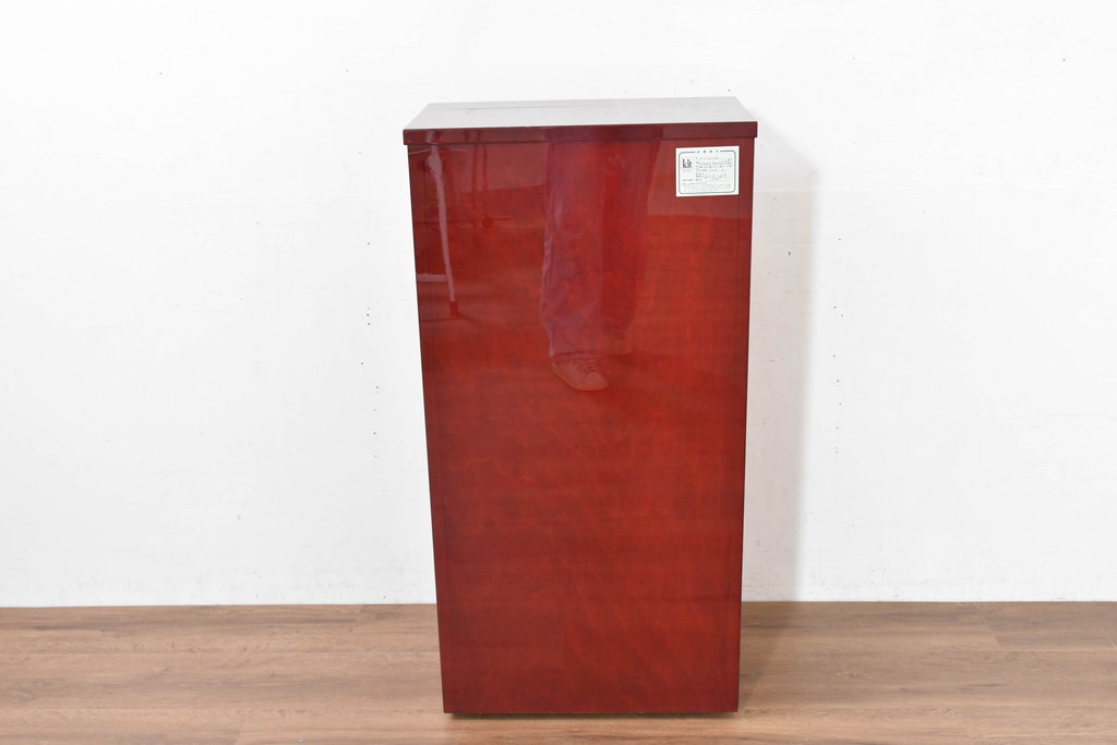 中古　展示品　超美品　キットファニチュア(KIT FURNITURE)　北谷家具　インテリア性と収納力を兼ね備えた優雅な佇まいのアクセサリーキャビネット(ジュエリーケース、ジュエリーボックス、サイドチェスト、引き出し)(定価約105万円)(R-084311)