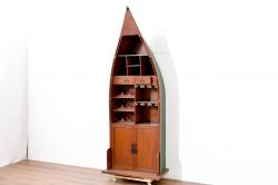 北欧ビンテージ　1950年〜60年頃!IKEAの創業当時のお品!!　スウェーデン　IKEA(イケア)　Erik Worts(エリック・ワーツ)デザイン　Ladoga(ラドガ)　ローズウッド材　北欧スタイルの空間づくりにおすすめのサイドボード(リビングボード、収納棚、戸棚、サイドキャビネット、ヴィンテージ)(R-076830)