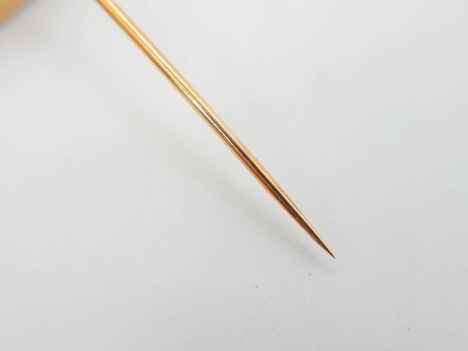 アクセサリー カメオ K18刻印あり(18金) エレガントなアクセント
