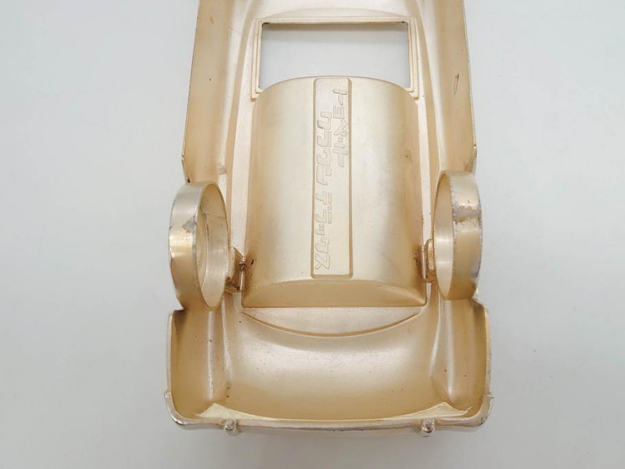 1950年代　トヨペット　クラウンデラックス　オーバードライブ付　59トヨペット　シガレットケース2点(たばこ入れ、トヨタ自動車、記念品、CROWN、TOYOPET、共箱付き)(R-077390)