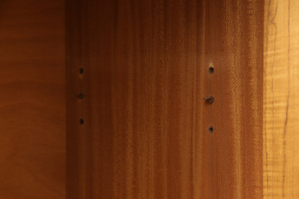 イギリスビンテージ　G-PLAN(ジープラン)　Fresco(フレスコ)　Long John(ロングジョン)　幅広サイズのサイドボード(収納棚、戸棚、サイドキャビネット、リビングボード、ヴィンテージ)(R-061243)