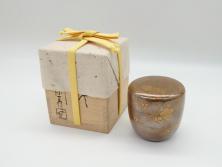 【骨董買取】蒔絵師　西條一斉(Saijo Issai/一斎)　高蒔絵　梨地　氷梅　中棗(茶道具、茶入、漆器、木製)を買取りました。