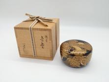 【骨董買取】輪島塗　茶平一斎作(Chahira Issai)　塩釜　住吉　高蒔絵　梨子地　平棗(木製、茶道具)を買取りました。
