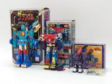 【骨董買取】超合金　クローバー　戦闘メカ ザブングル　ダイカスト　ポピー　GB-73　機甲艦隊 ダイラガーXV　タカラ　太陽の牙 ダグラム　コンバットアーマー　アイアンフット(おもちゃ、玩具、XABUNGLE、X-82、COMBAT ARMOR DOUGRAM IRONFOOT HASTY F4X)を買取りました。
