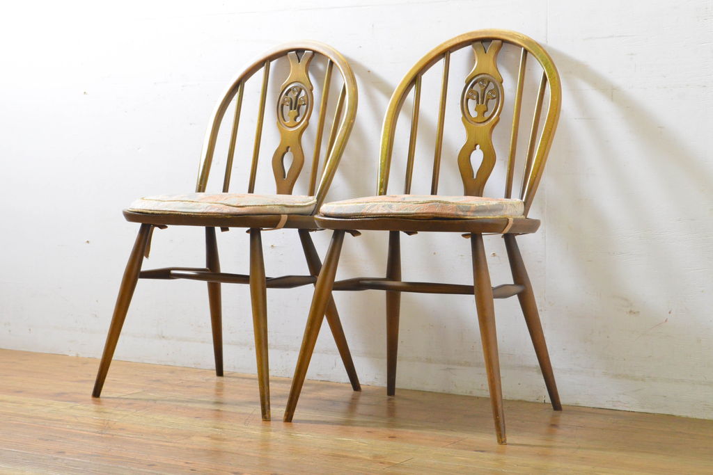 イギリス アンティーク アーコールチェア ERCOL 木製椅子 曲木