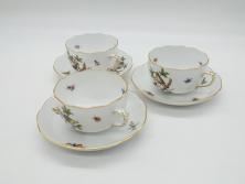【骨董買取】ハンガリー　HEREND HVNGARY　HANDPAINTED　ヘレンド　ロスチャイルド・バード　ティーカップ&ソーサー(金彩、C&S)を買取りました。