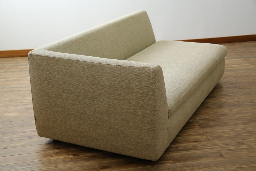 中古　美品　arflex(アルフレックス)　SONA(ソーナ)　心地よさと洗練を兼ね備えたオットマン付きカウチソファ(3人掛け、3P、三人掛け、2人掛けソファ、2PL字ソファ)(定価約115万円)(R-083189)