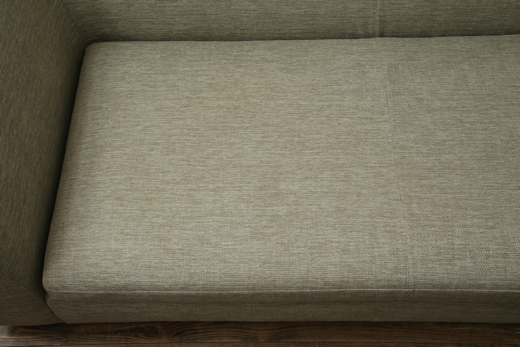 中古　美品　arflex(アルフレックス)　SONA(ソーナ)　心地よさと洗練を兼ね備えたオットマン付きカウチソファ(3人掛け、3P、三人掛け、2人掛けソファ、2PL字ソファ)(定価約115万円)(R-083189)
