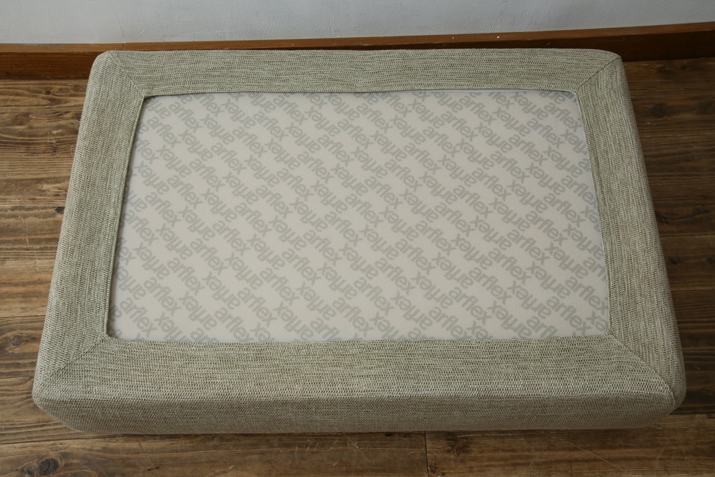 中古　美品　arflex(アルフレックス)　SONA(ソーナ)　心地よさと洗練を兼ね備えたオットマン付きカウチソファ(3人掛け、3P、三人掛け、2人掛けソファ、2PL字ソファ)(定価約115万円)(R-083189)