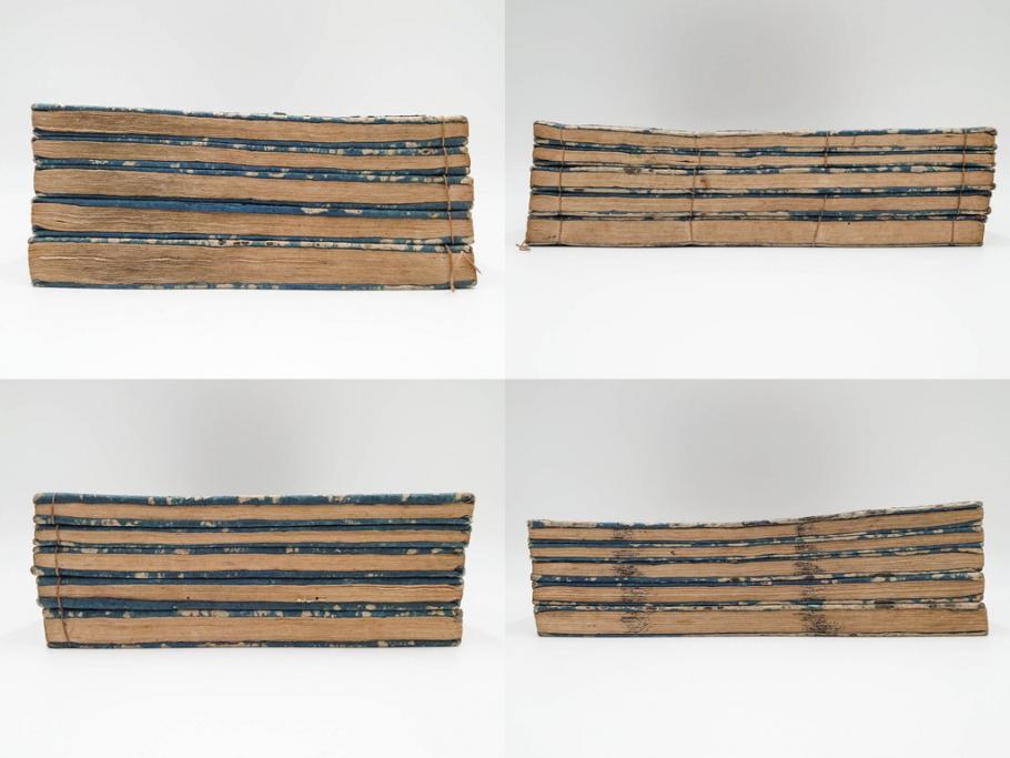 江戸期　寛文6年　「釈迦八相物語」5冊揃(木版画、仮名草紙、仏教、和本、古書)(R-084365)