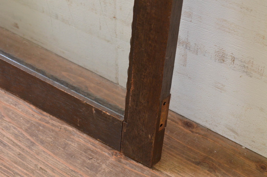 アンティーク建具 レトロなお部屋の雰囲気づくりに!すりガラス