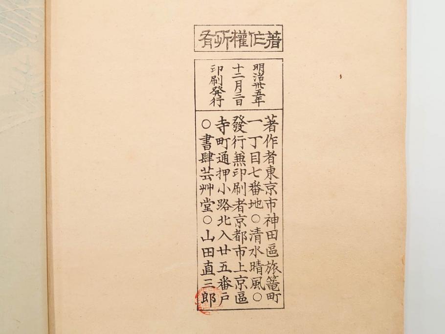 明治24年～40年　清水晴風　「うなゐの友(うないの友)」 1・2・3・4編　4冊セット(芸艸堂、人形、玩具、木版画集、和本、古書)(R-084366)