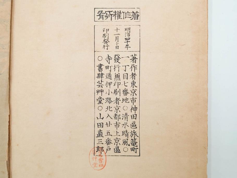 明治24年～40年　清水晴風　「うなゐの友(うないの友)」 1・2・3・4編　4冊セット(芸艸堂、人形、玩具、木版画集、和本、古書)(R-084366)