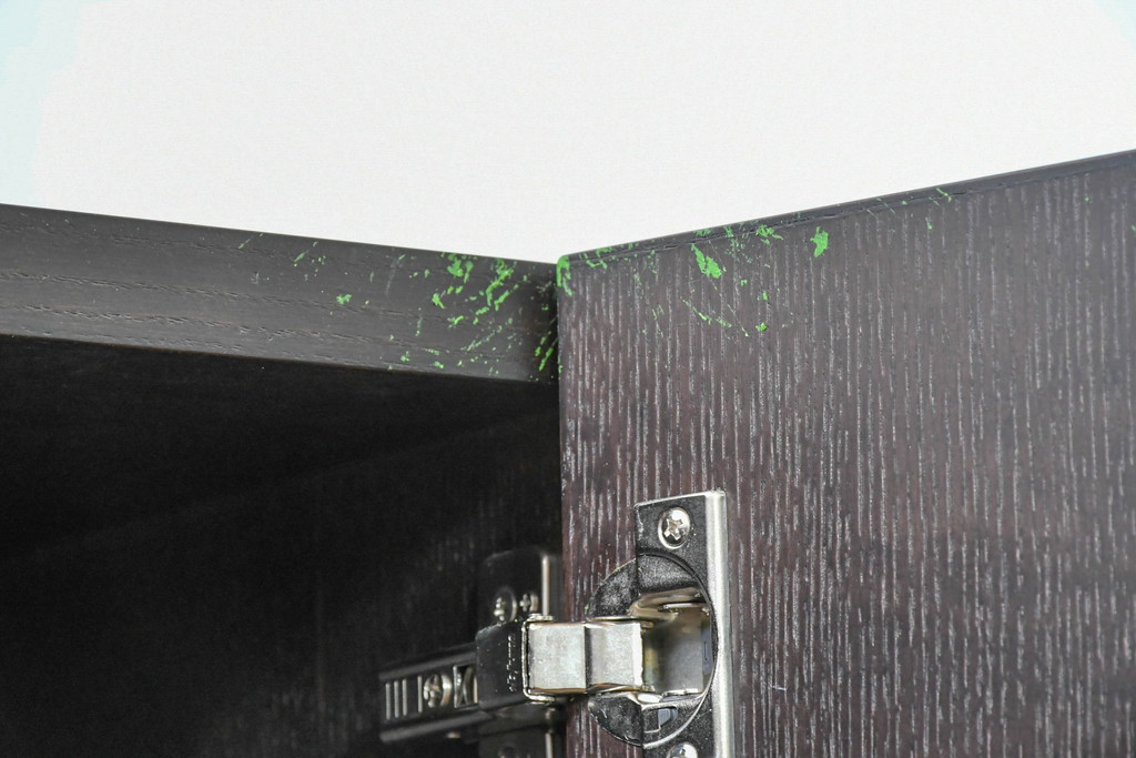 中古　美品　展示品　AIDEC(アイデック)　スタイリッシュなモダンデザインがお洒落なサイドボード(収納棚、戸棚、リビングボード、キャビネット)(定価約33万円)(R-084424)