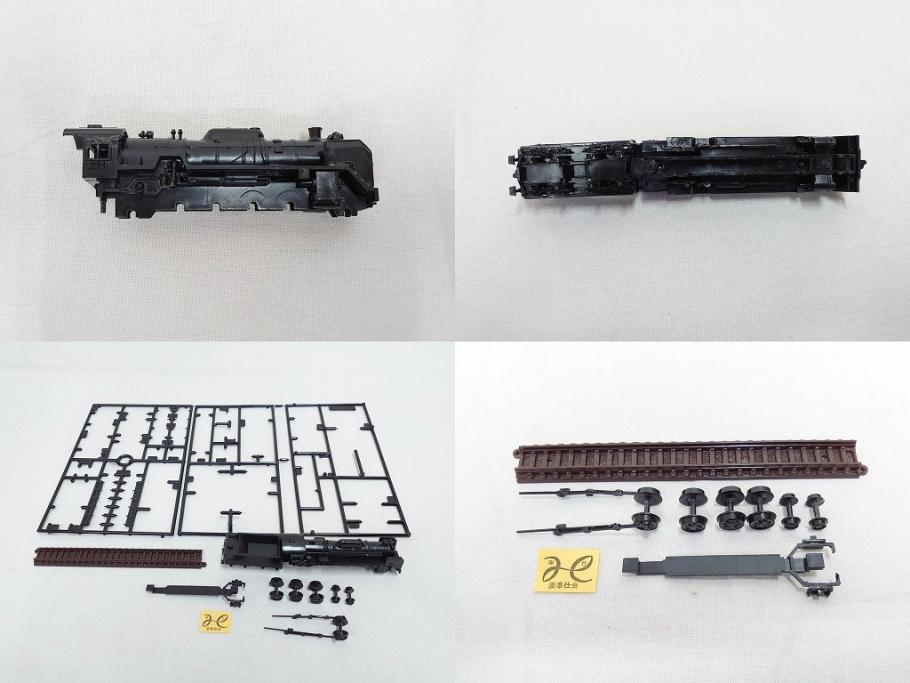 ミニチュア-鉄道シリーズ　C62型テンダ機関車(No.4)　クラウンモデル 蒸気機関車(D51・7100・C51)　ニチモ　ボストン　世界の戦車シリーズ(US ARMY/M109)　ロケットなど　古い乗り物のおもちゃまとめて(童友社、JAPANESE MODERN STEAM LOCOMOTIVE、C-735、MS-58、AX-01、玩具、ブリキ、プラモデル、ソフビ)(R-070769)