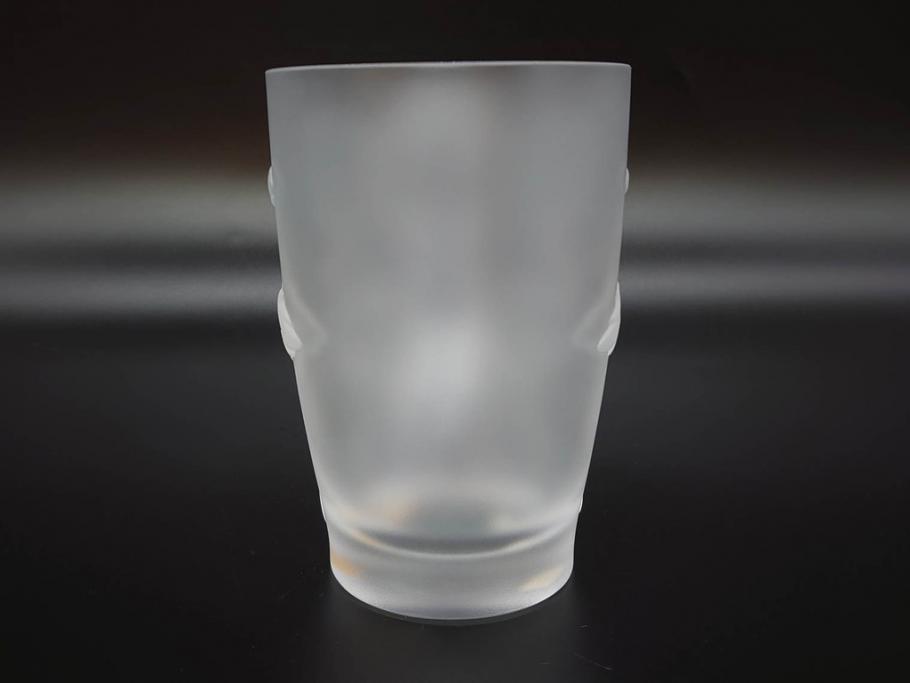 1986年　フランス　LALIQUE(ラリック)　キリンビアマグコレクション　コレクターズグラス　匠の技が光るビアマグ(クリスタルグラス、ジョッキ、KIRIN COLLECTORS GLASS、グラス)(R-077765)　