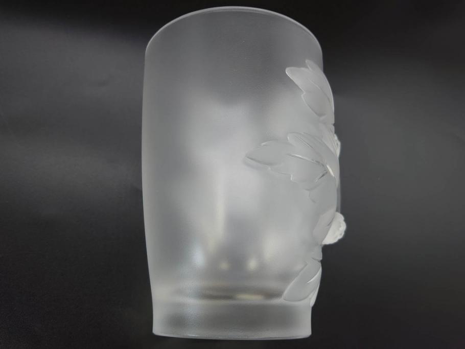 1986年　フランス　LALIQUE(ラリック)　キリンビアマグコレクション　コレクターズグラス　匠の技が光るビアマグ(クリスタルグラス、ジョッキ、KIRIN COLLECTORS GLASS、グラス)(R-077765)　