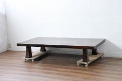 ヴィンテージ家具　イギリスビンテージ　マホガニー材　特大サイズ!　存在感たっぷりのバタフライテーブル(エクステンションテーブル)(R-038241)