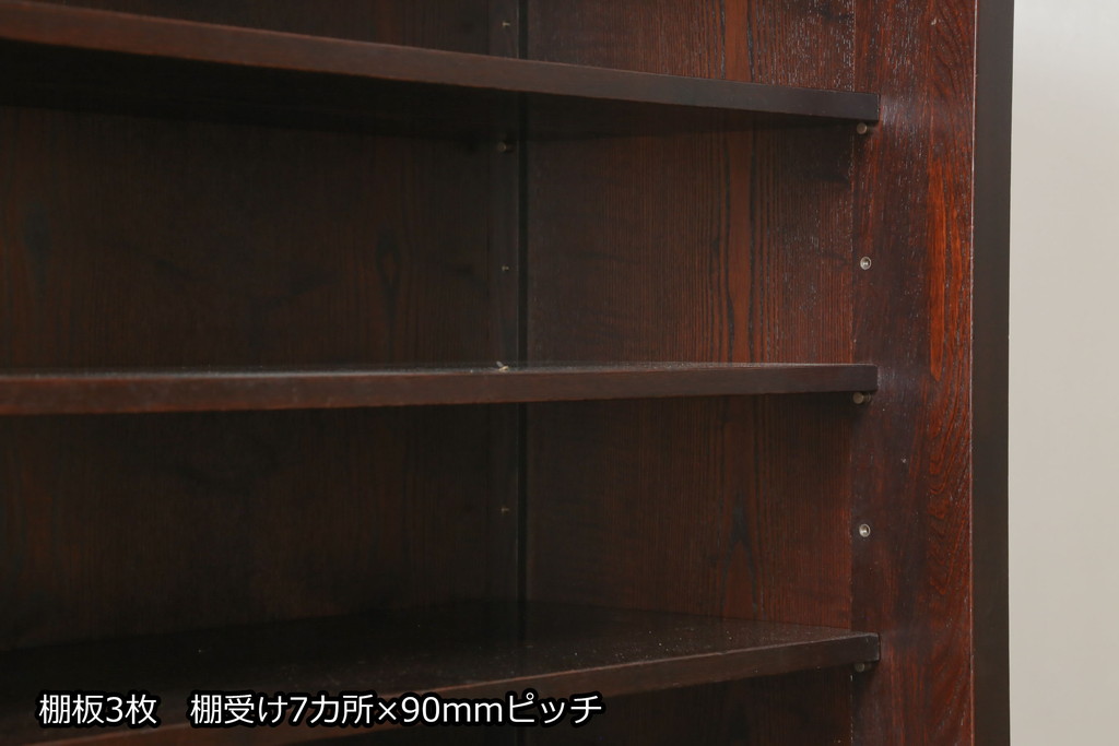 中古　美品　上質な和の空間を演出する水屋箪笥サイドボード(サイドキャビネット、収納棚、戸棚)(R-077115)