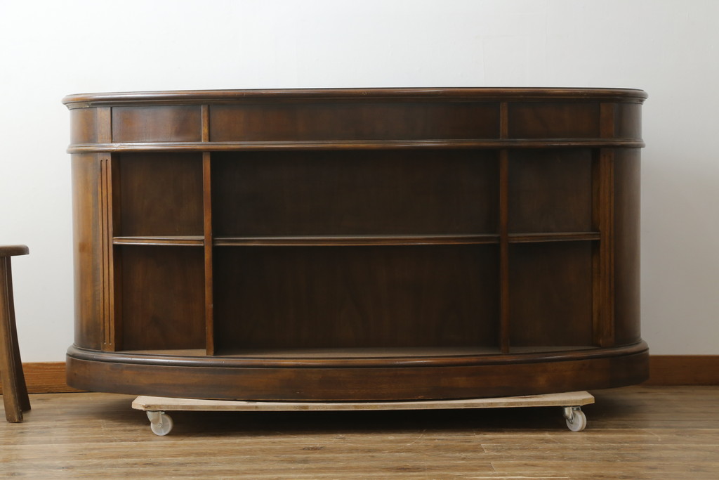 中古　DREXEL HERITAGE(ドレクセルヘリテイジ)　Cameo Classics(キャメオクラシックス)　高級感溢れるキドニーデスク(両袖デスク、机、ワークデスク、カウンターテーブル、在宅用、在宅ワーク用)(R-077039)