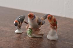 【骨董買取】ハンガリー　HEREND(ヘレンド)　鳥　フィギュリン(陶器、フィギュア)を買取りました。