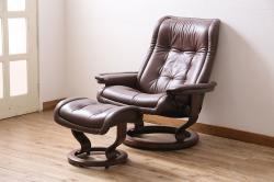 【買取】エコーネス(EKORNES) 本革 ロイヤルシリーズ ストレスレスチェアを買取りました。(定価約46万円)