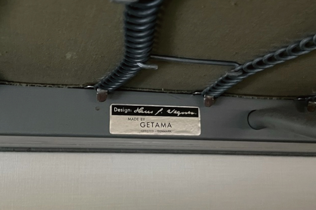 北欧ビンテージ　ビーチ材　デンマーク製　GETAMA(ゲタマ)　Hans J Wegner(ハンス・J・ウェグナー)　GE258　機能性抜群のデイベッド(ソファベッド、3人掛けソファ、ヴィンテージ)(R-058859)