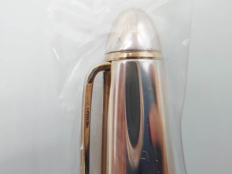 未使用品　セーラー　SAILOR JAPAN FOUNDED 1911　SILVER　シルバー　万年筆&カートリッジ・ケースセット(記念品、桐箱、筆記具、文具、銀製、箱付き)(R-070851)