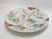 江戸期　古伊万里　染付　草花文　蕎麦猪口(並び水仙文、そば猪口、湯呑、和食器)(R-063068)