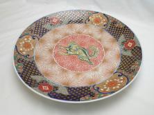 江戸期　上手物　成化年製　古伊万里　色絵　染付　約14cm　4.7寸　丹念に描かれた絵付から匠の技を感じるなます皿3枚セット(金彩、唐草、風景、牡丹、梅、魚、花、変形皿、小皿、和食器、和皿、深皿、輪花型、四寸七分)(R-079148)