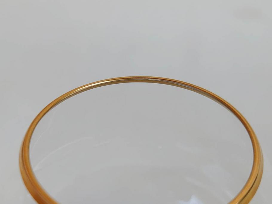 フランス Baccarat オールドバカラ ブドウ模様 金彩 Armagnac