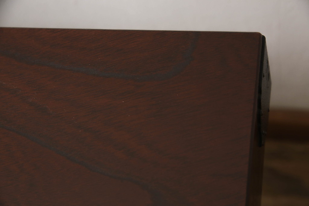 中古　筑後民芸　美しい木目が上質な和の雰囲気を演出する囲炉裏テーブル(ダイニングテーブル、火鉢)(定価約28万円)(R-051176)